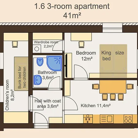 Appartement Parkside Prague