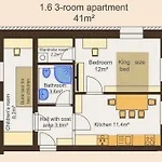 Apartamento Parkside Praga
